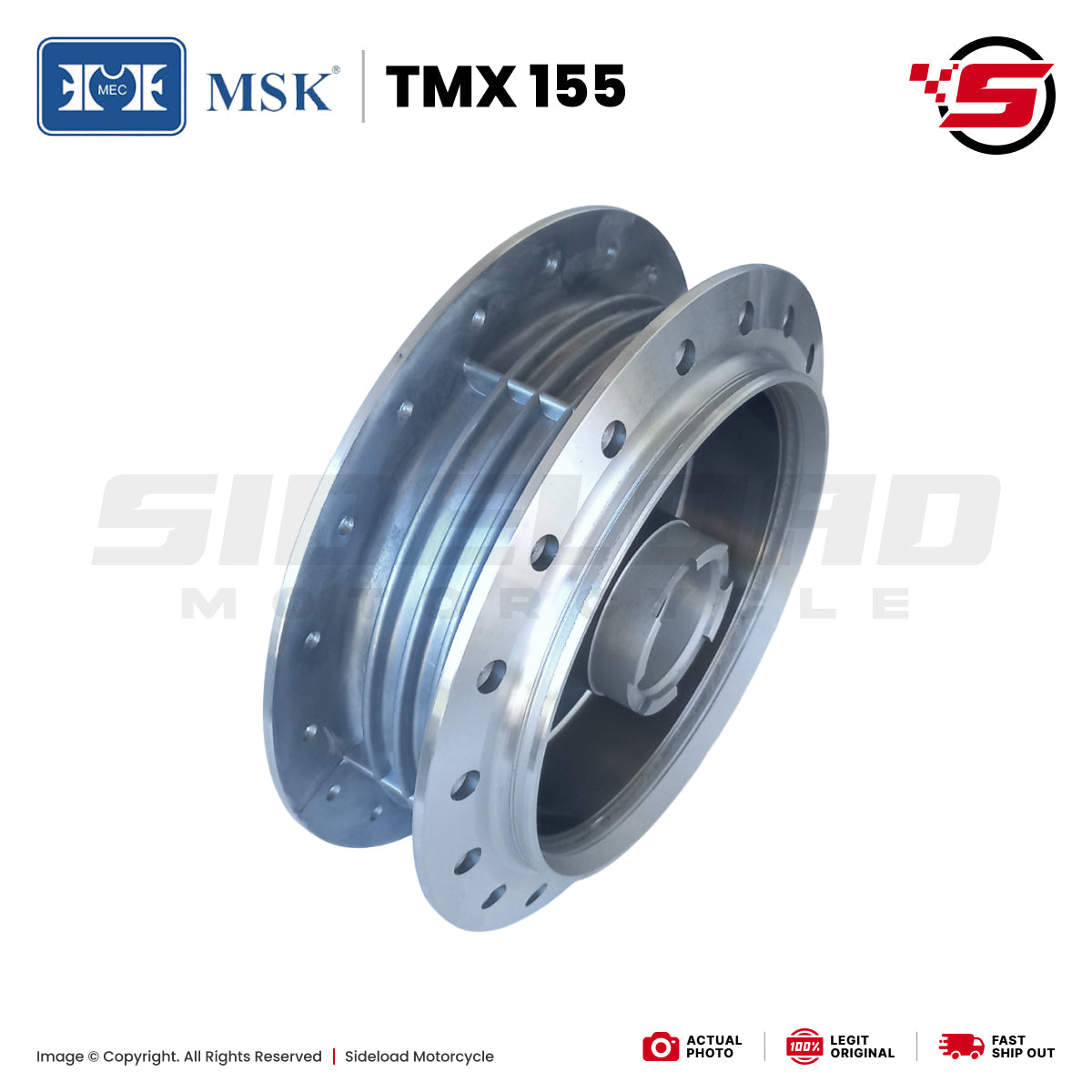 Front Hub - TMX 155 - MSK