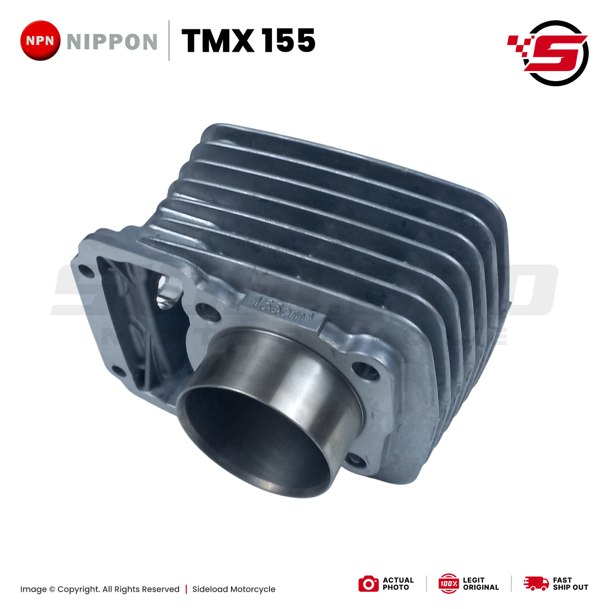 Cylinder Block Kit - TMX 155 - NPN Nippon