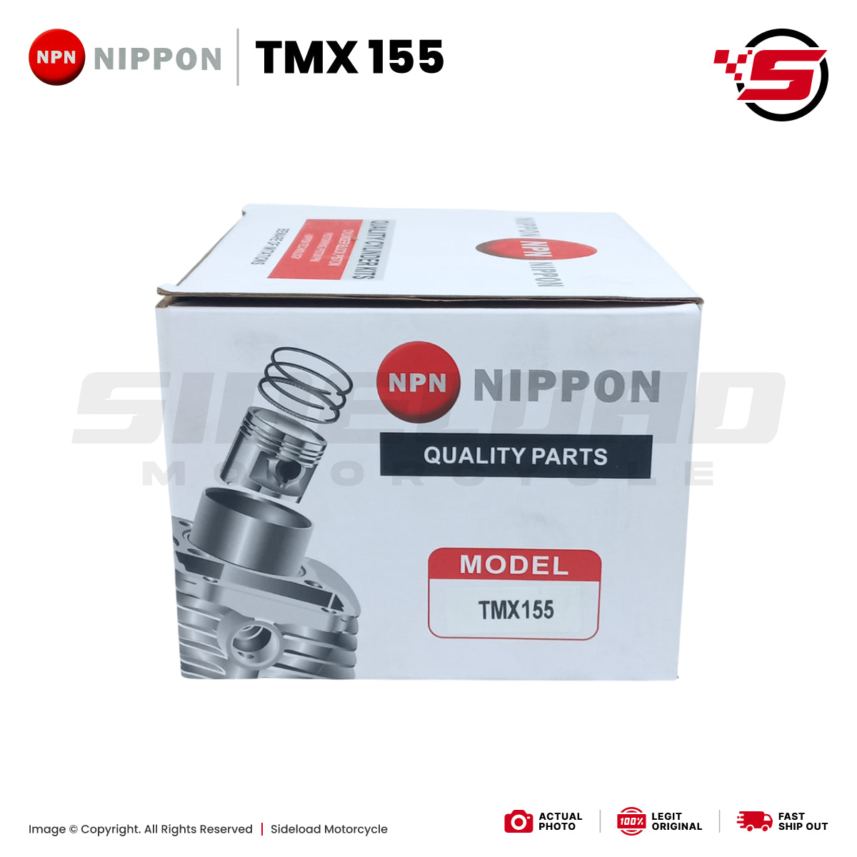Cylinder Block Kit - TMX 155 - NPN Nippon