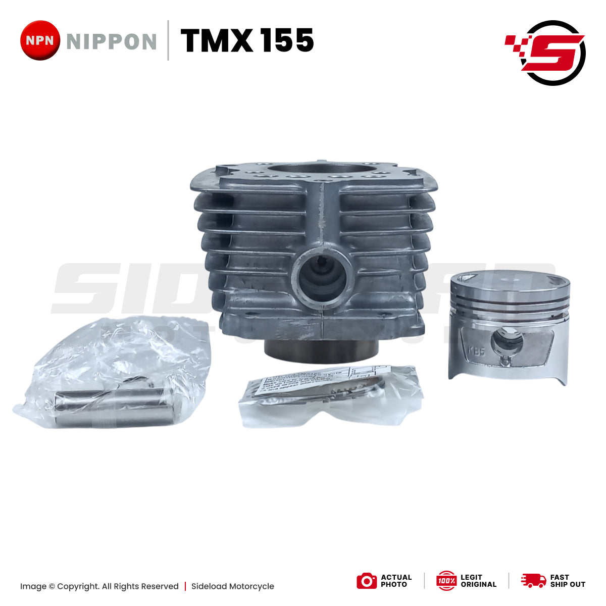 Cylinder Block Kit - TMX 155 - NPN Nippon
