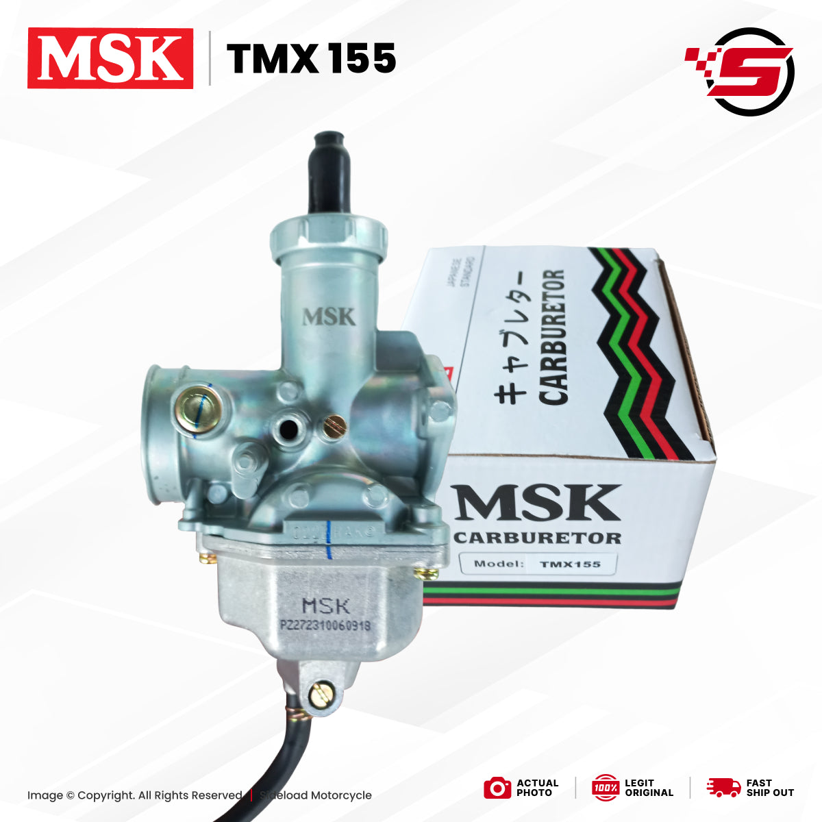 Carburetor - TMX 155 125, Rusi TC, CG125 CG150, etc. - MSK