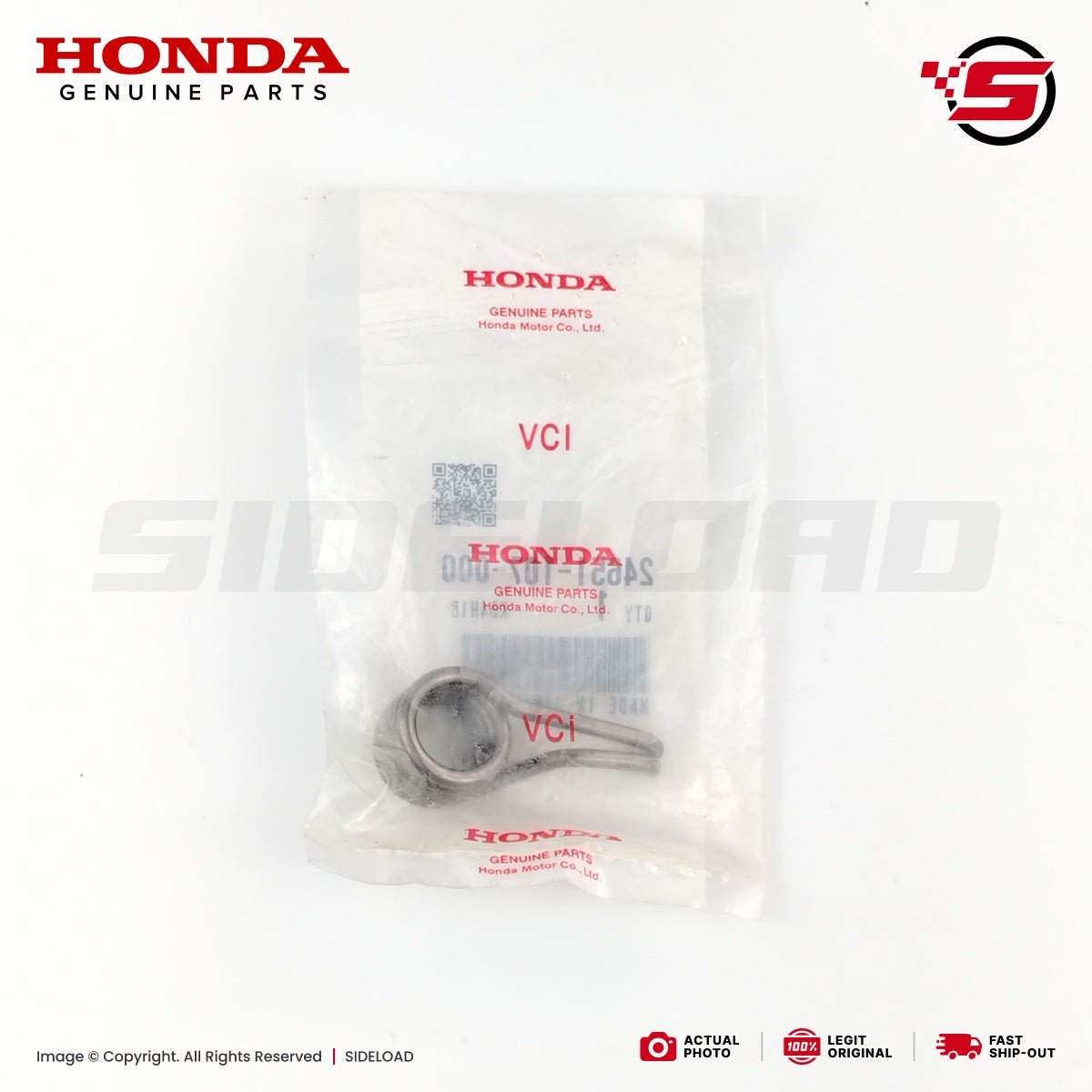 Spring, Gearshift Return - TMX 155 - Honda Genuine (24651-107-000)