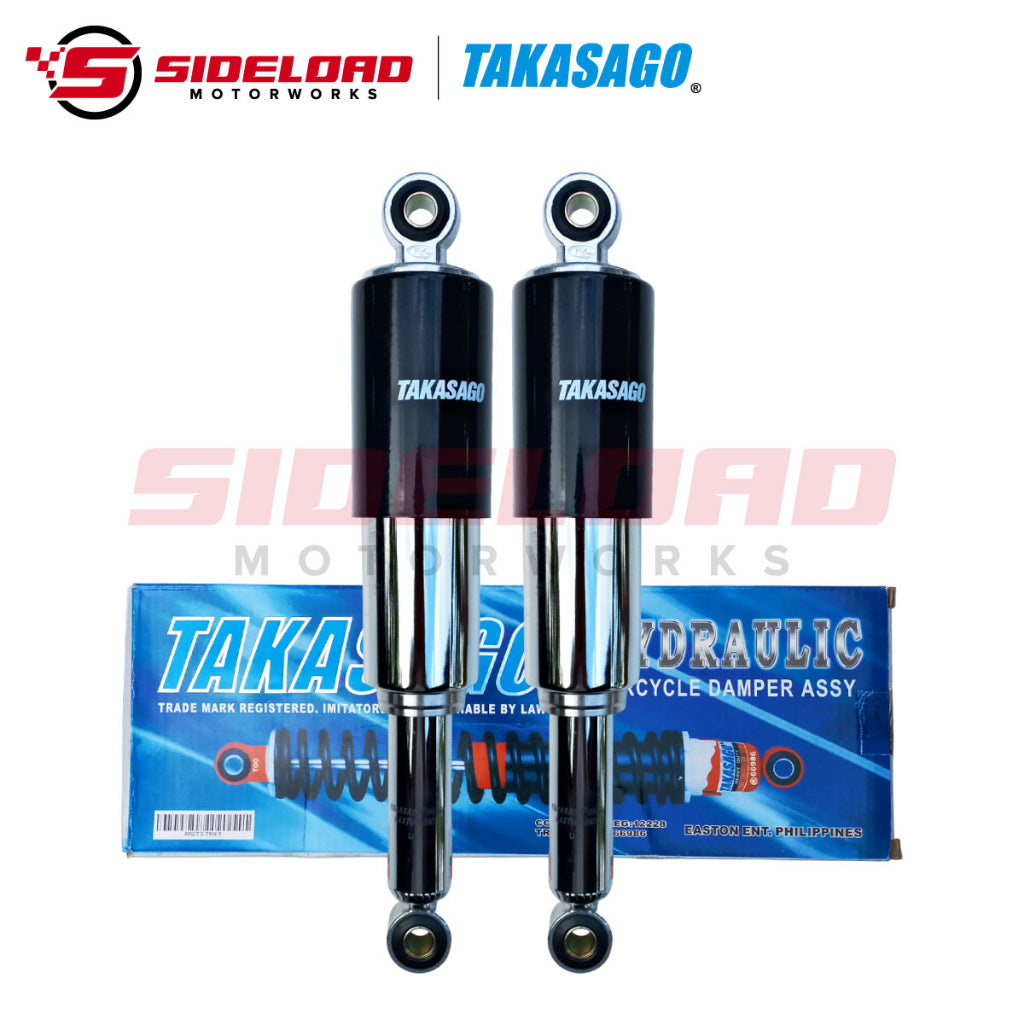 Rear Shock Absorber - Black (L&R) - TMX 155 - Takasago