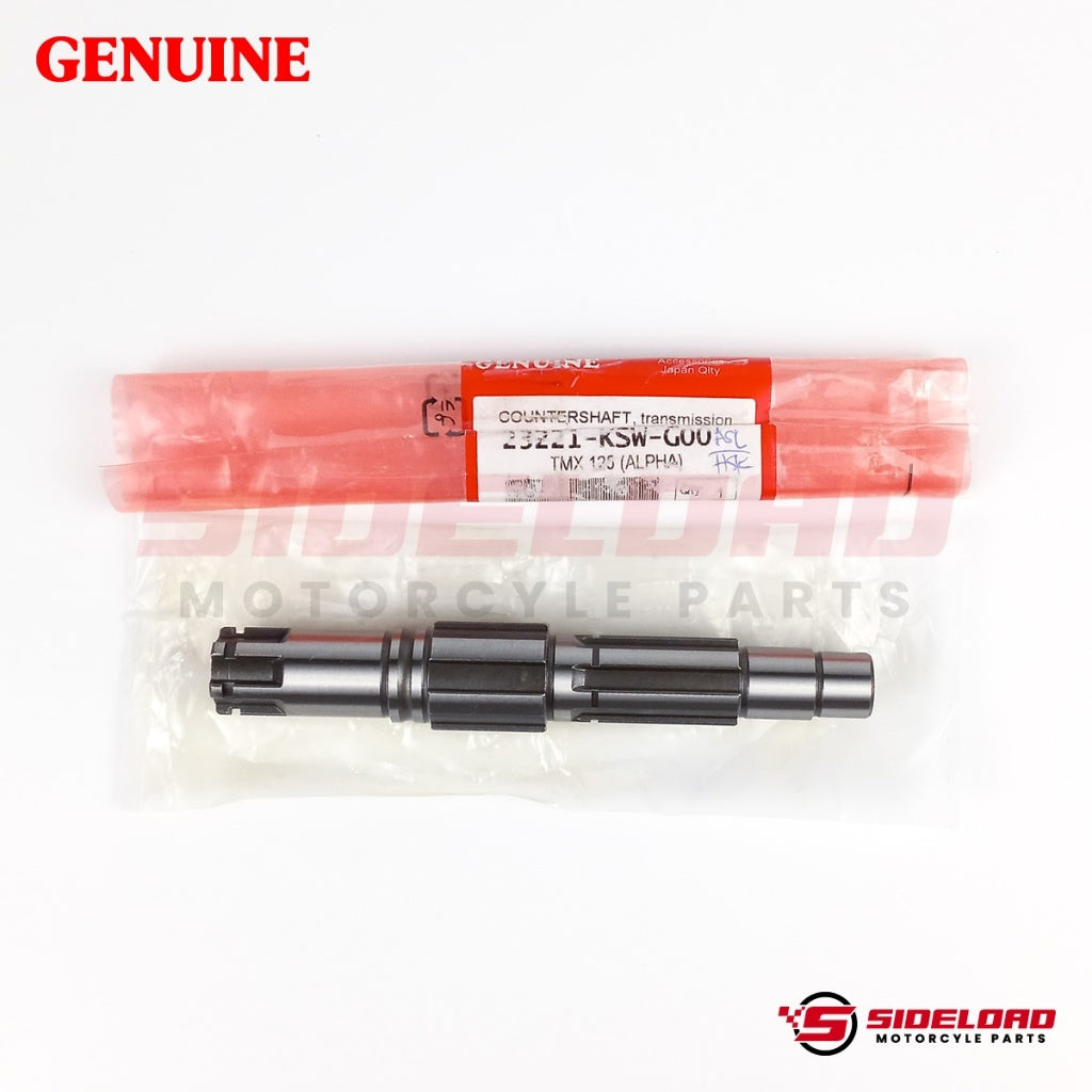 Countershaft, Transmission - TMX 125 Alpha - Genuine Brand (23221-KSW-G00)