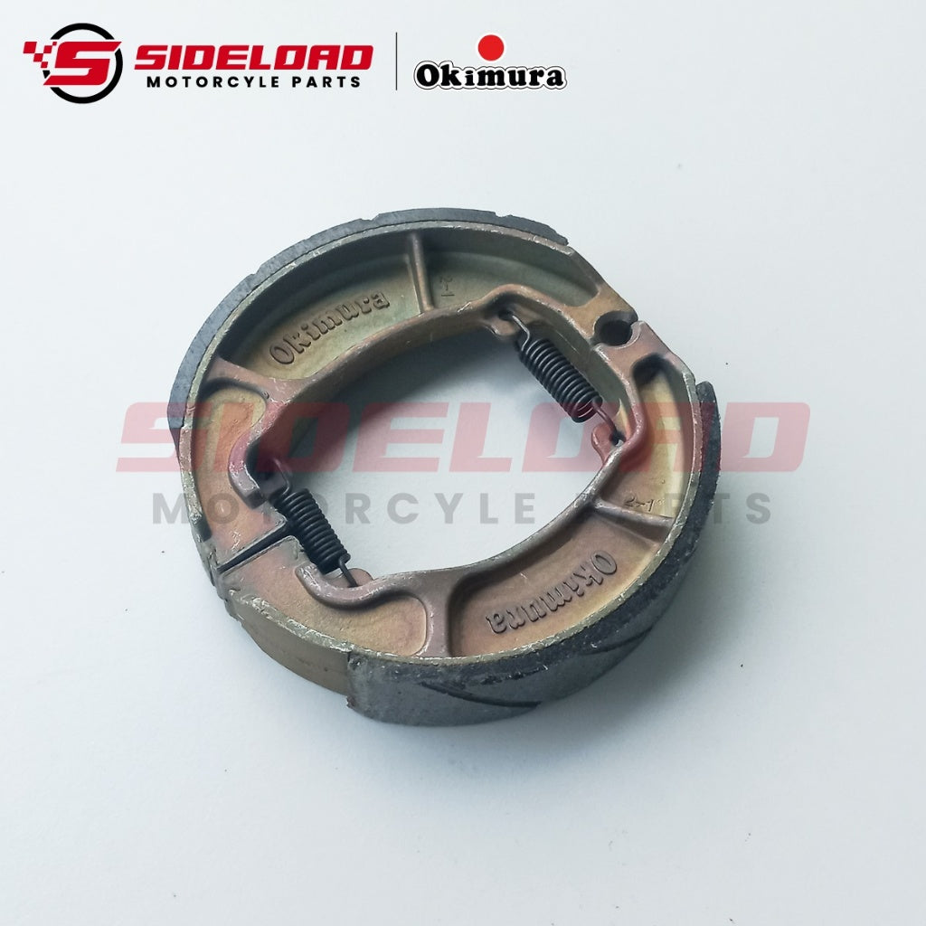 Brake Shoe, Front - Supremo, CB125CL, Beat, Rusi TC - Okimura