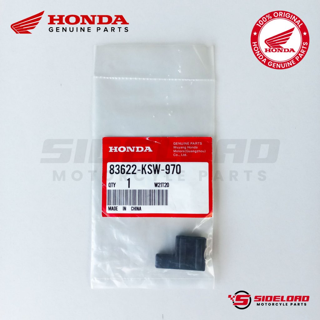 Rubber Grommet A, Side Cover - TMX 125 Alpha - Honda Genuine (83622-KSW-970)