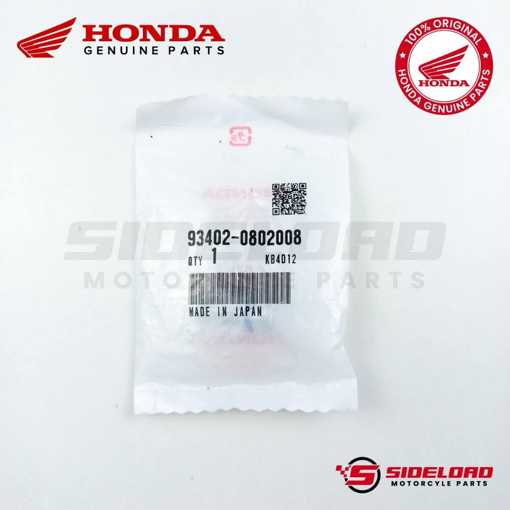 Bolt-Washer, 8X20 (Step Bar) - TMX 155 / Universal - Honda Genuine (93402-08020-08)