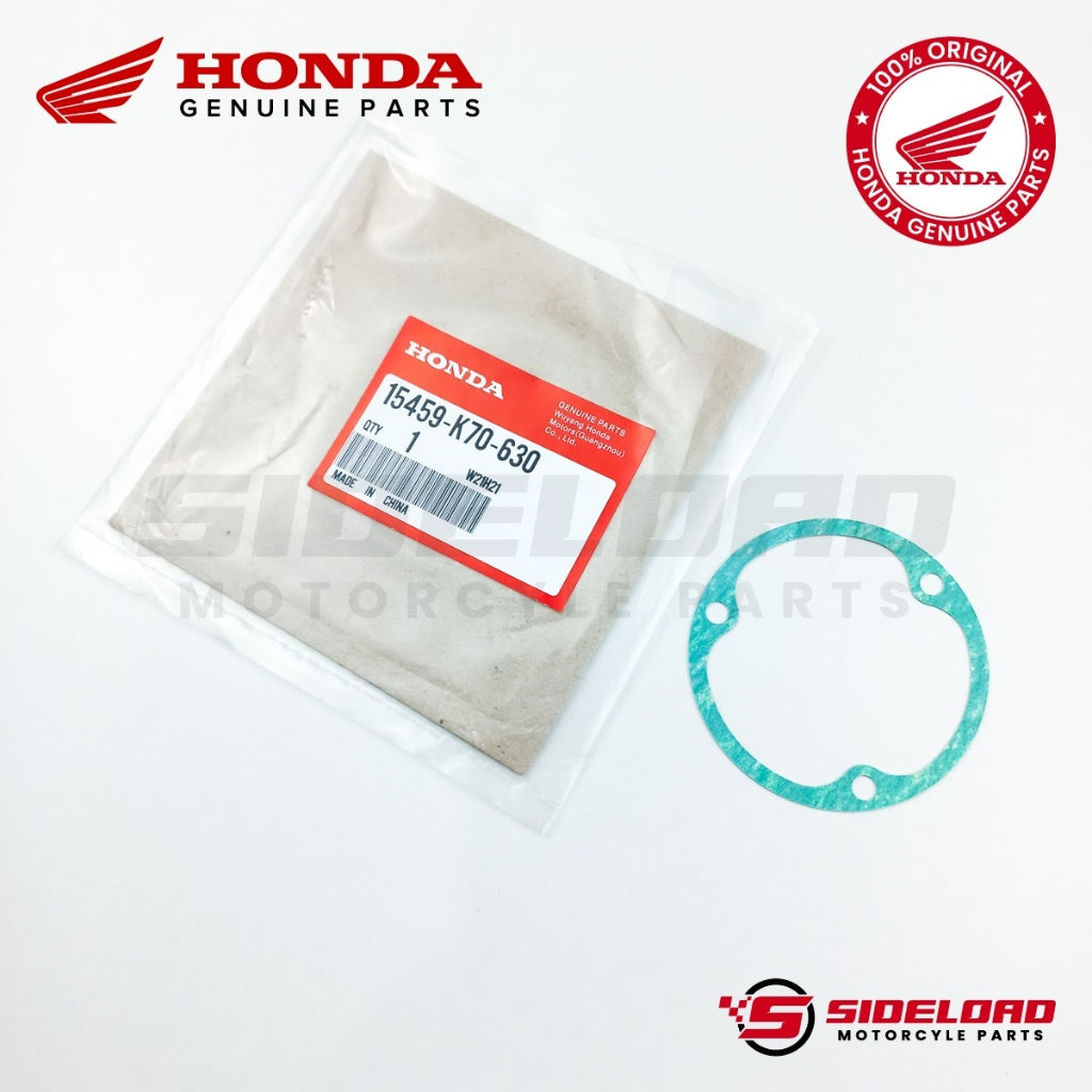 Gasket, Oil Filter Cap - TMX 155 125 Alpha / XR200 - Honda Genuine (15459-K70-630)