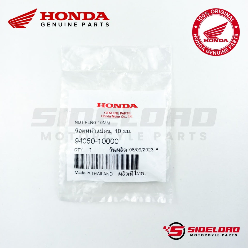 Nut, Hex., 10mm - TMX 155 / Universal - Honda Genuine (94050-10000)