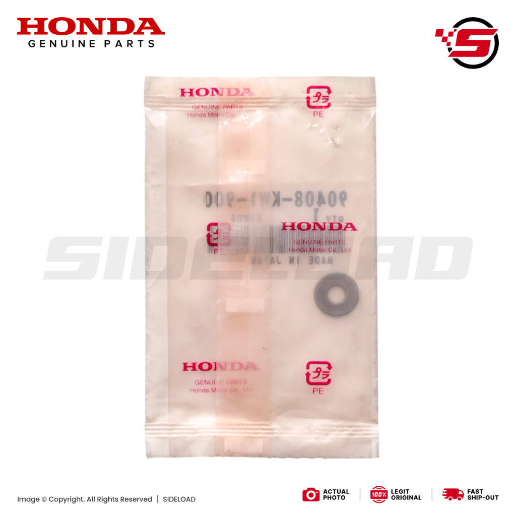 Washer, 6mm - TMX 155 - Honda Genuine (90408-KW1-900)