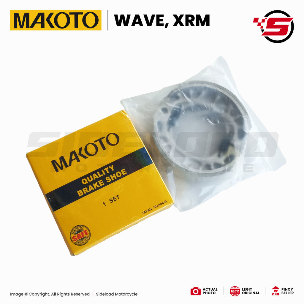 Brake Shoe - XRM / Wave - Makoto