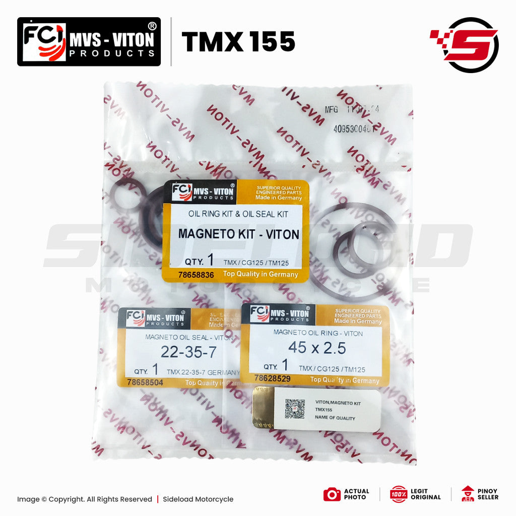 Magneto Kit (German Quality) - TMX 155 - FCi - Viton