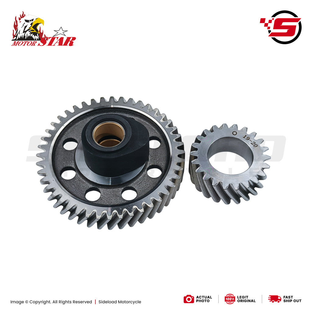 Timing Gear Assembly - StarX 125 150, TMX155, Rusi TC - Motorstar