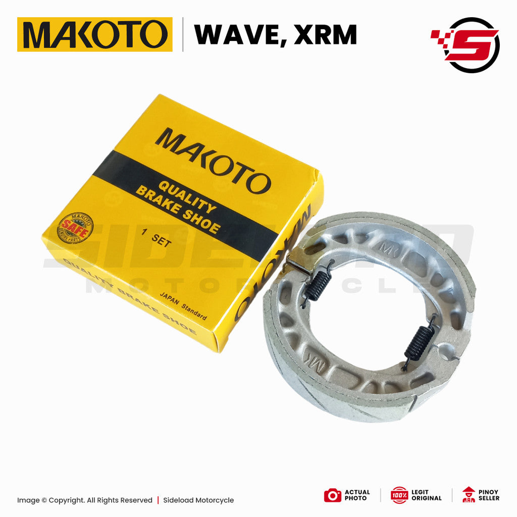 Brake Shoe - XRM / Wave - Makoto