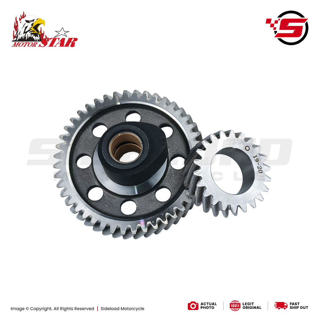 Timing Gear Assembly - StarX 125 150, TMX155, Rusi TC - Motorstar
