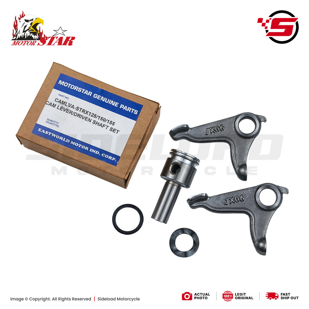 Cam Follower Assembly Set with Pin Shaft - StarX 125 150, TMX155, Rusi TC - Motorstar