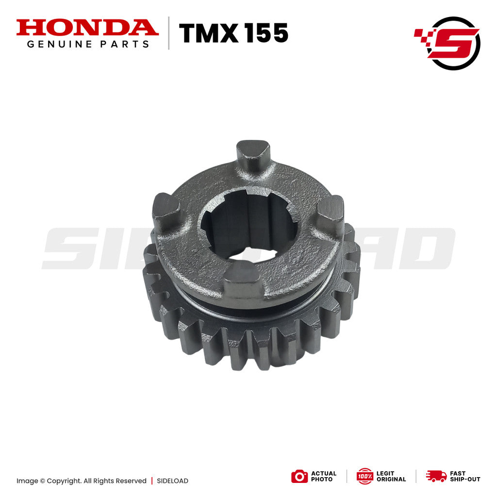 Gear, Mainshaft Fourth (25T) - TMX 155 - Honda Genuine (23481-KB5-000)