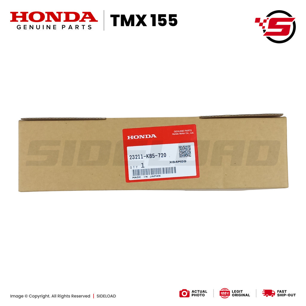 Mainshaft, Transmission (13T) - TMX 155 - Honda Genuine (23211-KB5-720)
