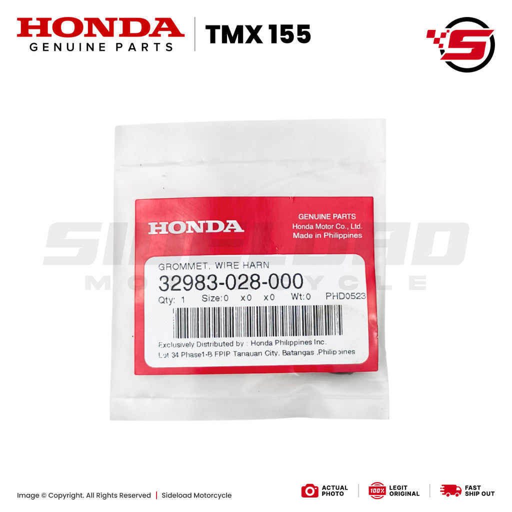 Grommet, Wire Harness (Tail Light) - TMX 155 - Honda Genuine (32983-028-000)