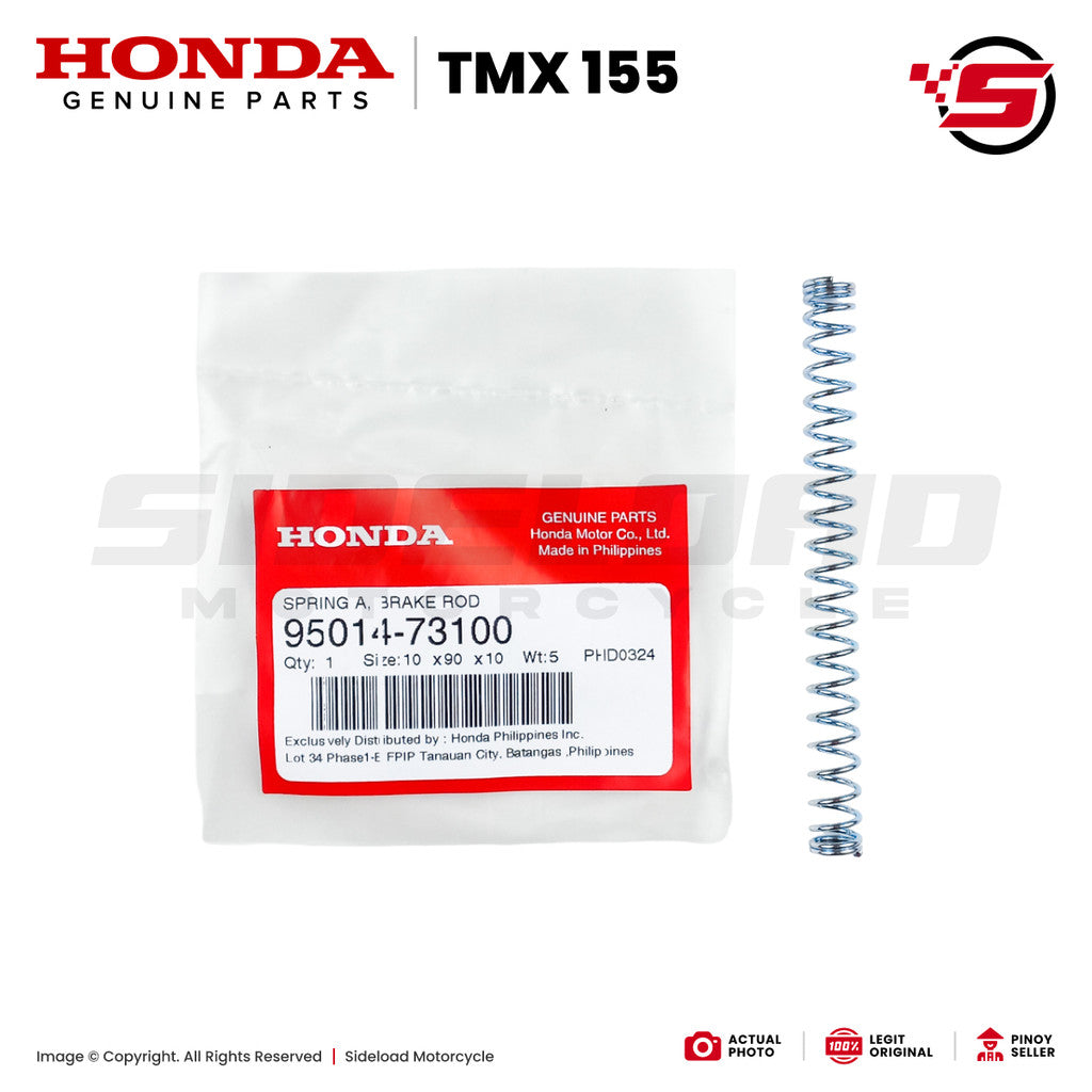 Spring A, Brake Rod - TMX 155 - Honda Genuine (95014-73100)