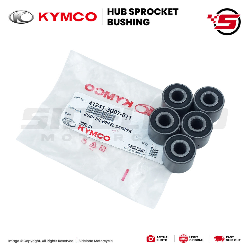 Hub Sprocket Bushing - 1 Set (5 pcs.) - TMX 155 125 Alpha / Rusi TC / Etc. - Kymco (41241-3G07-011)