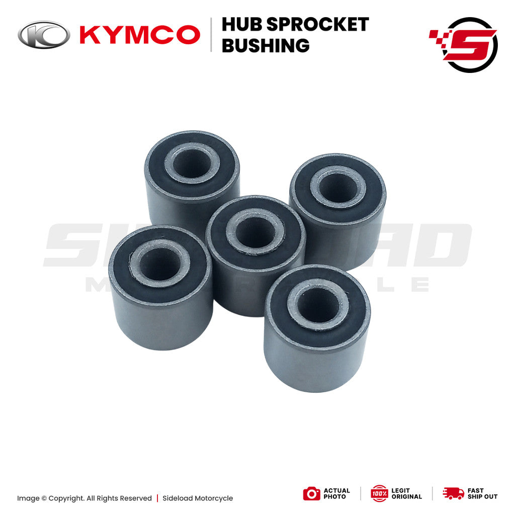 Hub Sprocket Bushing - 1 Set (5 pcs.) - TMX 155 125 Alpha / Rusi TC / Etc. - Kymco (41241-3G07-011)