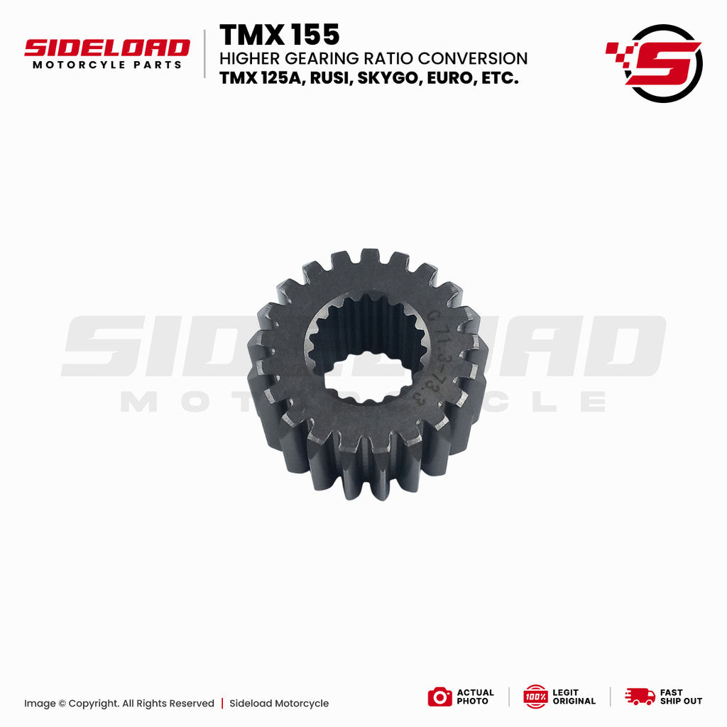 Pang-gilid Set (70T - 21T - 37T) - TMX 155 125, Rusi, Skygo, Euro, Motoposh, etc. - Japan Standard