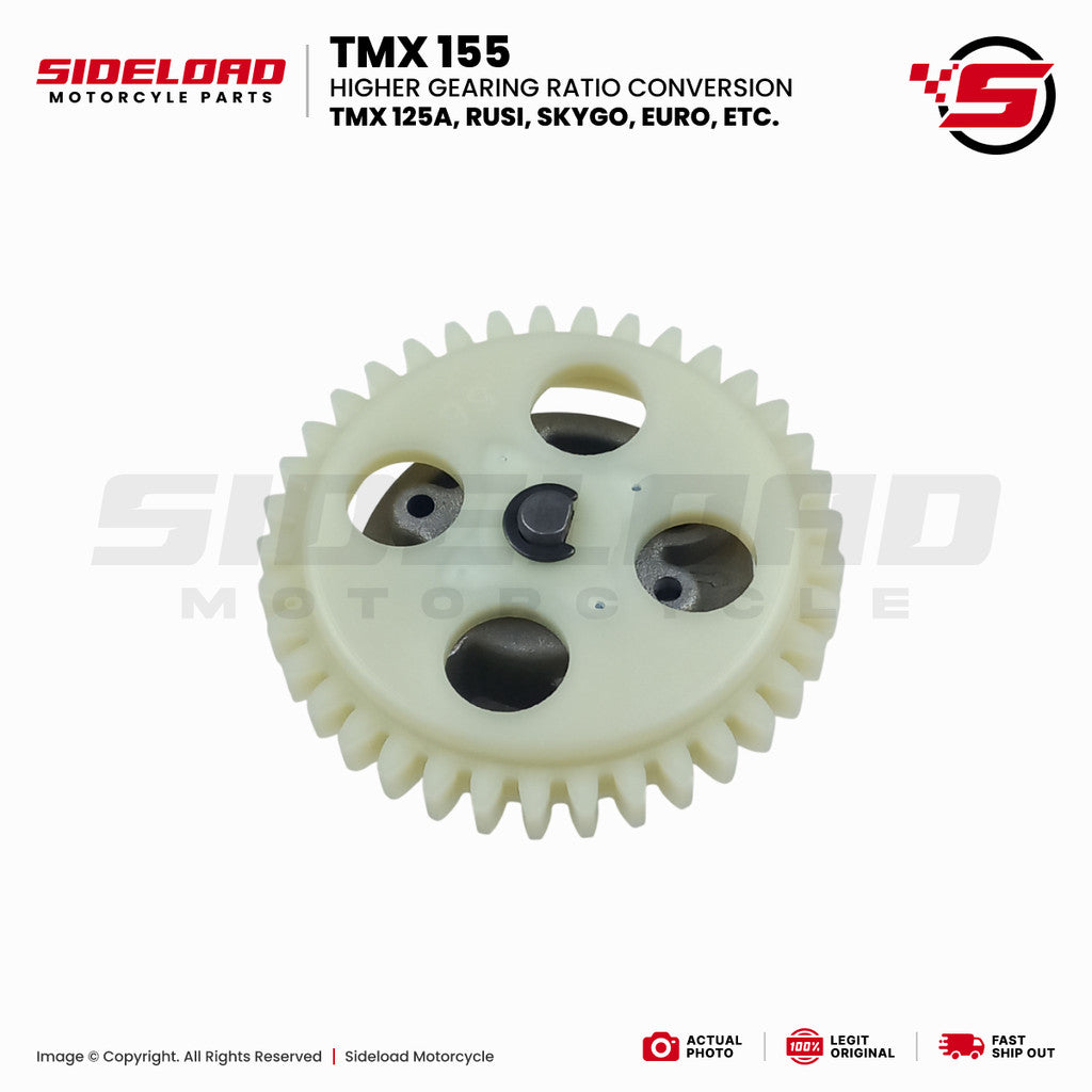 Pang-gilid Set (70T - 21T - 37T) - TMX 155 125, Rusi, Skygo, Euro, Motoposh, etc. - Japan Standard