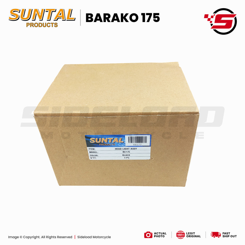 Headlight Assembly - Barako 175 - Suntal