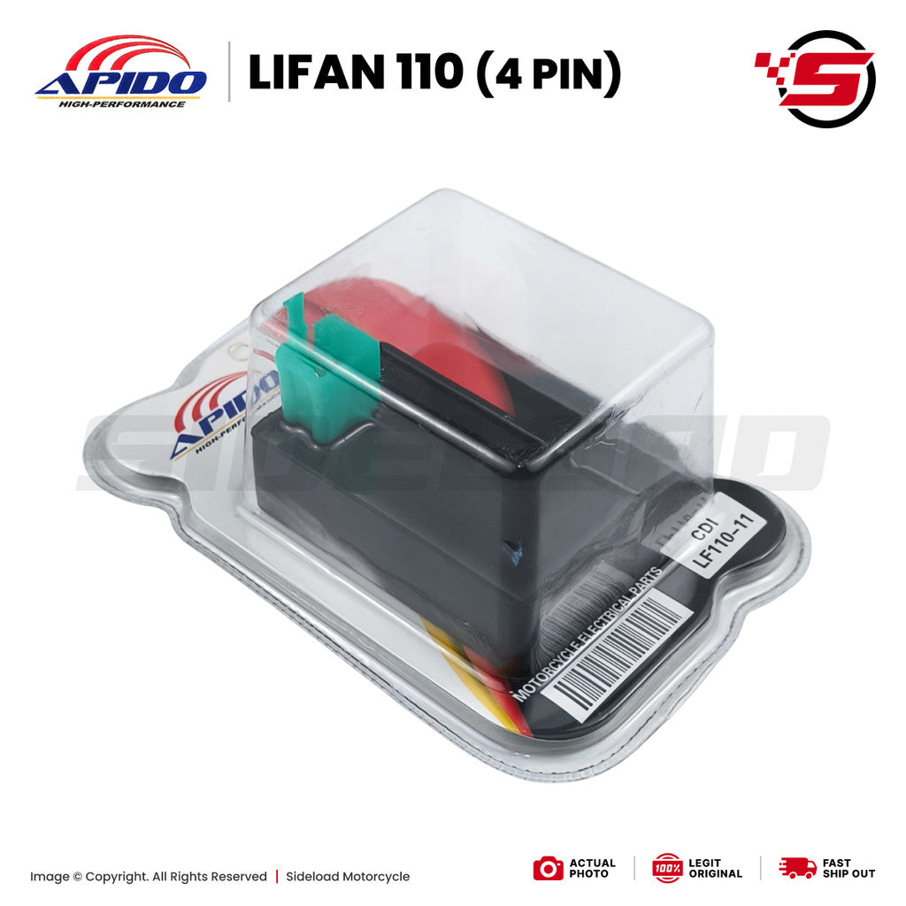 CDI Unit (4 Pin) - Lifan 110 - Apido