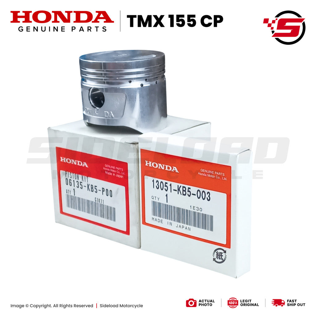 Piston Kit (1.00) - TMX 155 CP - Honda Genuine (06135-KB5-P00)