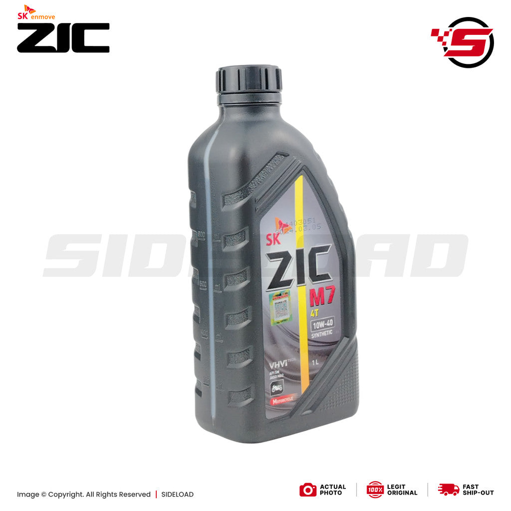 Engine Oil, M7 10W-40 (Synthetic) - SK ZIC