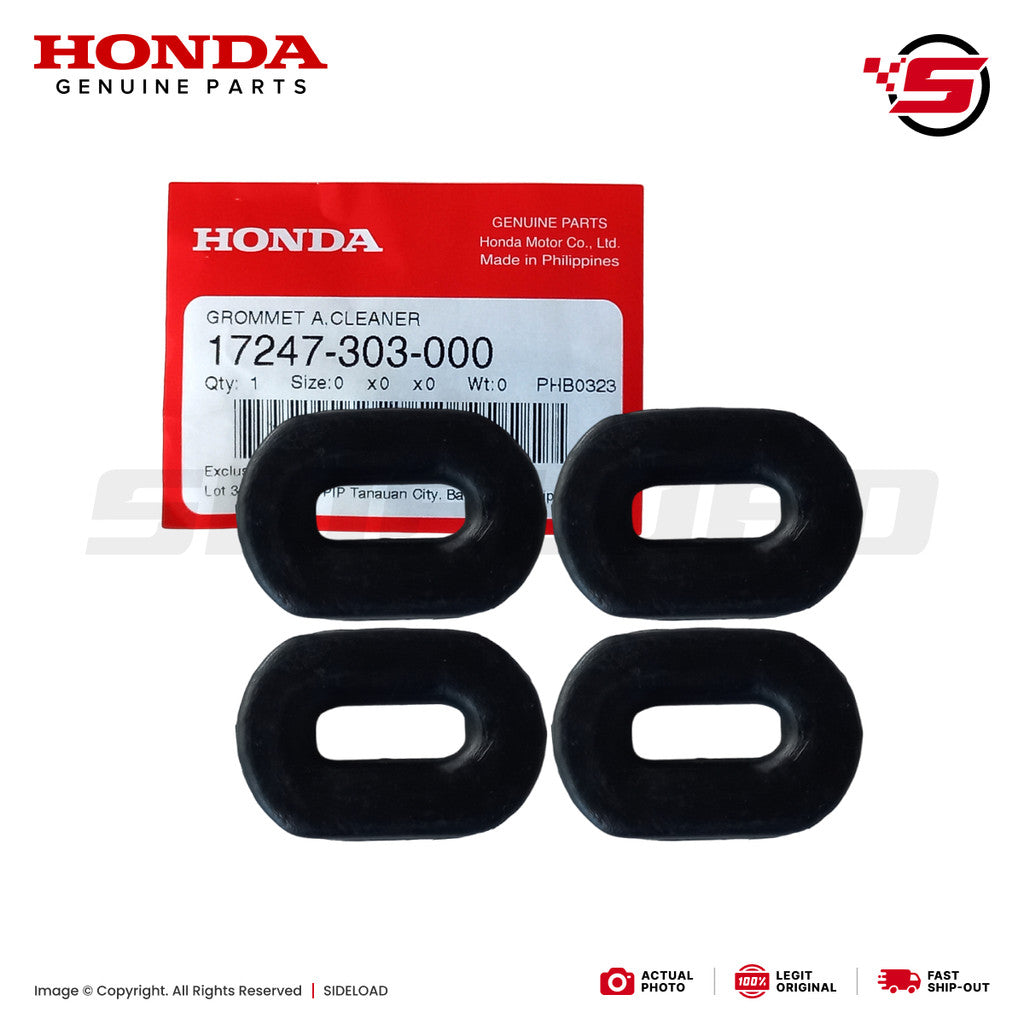 Rubber Grommet, Side Cover - 1 Set (6 pcs) - TMX 155 - Honda Genuine