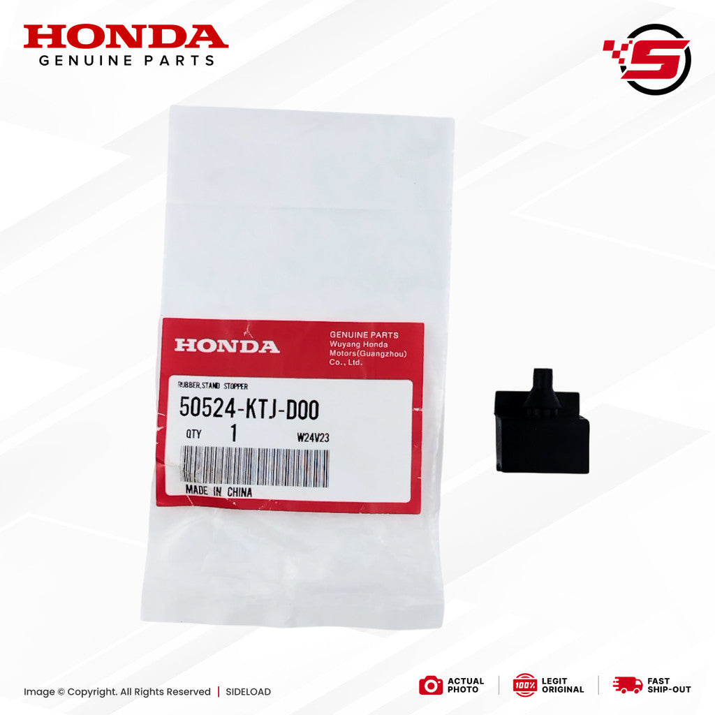 Rubber, Stand Stopper - TMX 125 Alpha - Honda Genuine (50524-KTJ-D00)