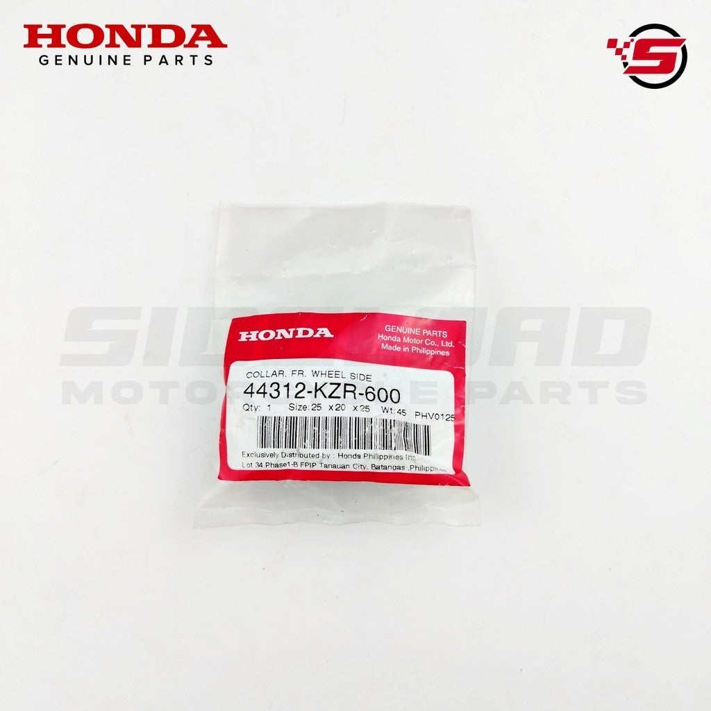 Collar, Front Wheel Side - Click 125i - Honda Genuine (44312-KZR-600)