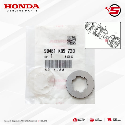 Washer, Spline, 20mm - TMX 155 125, XR200 - Honda Genuine (90461-KB5-720)