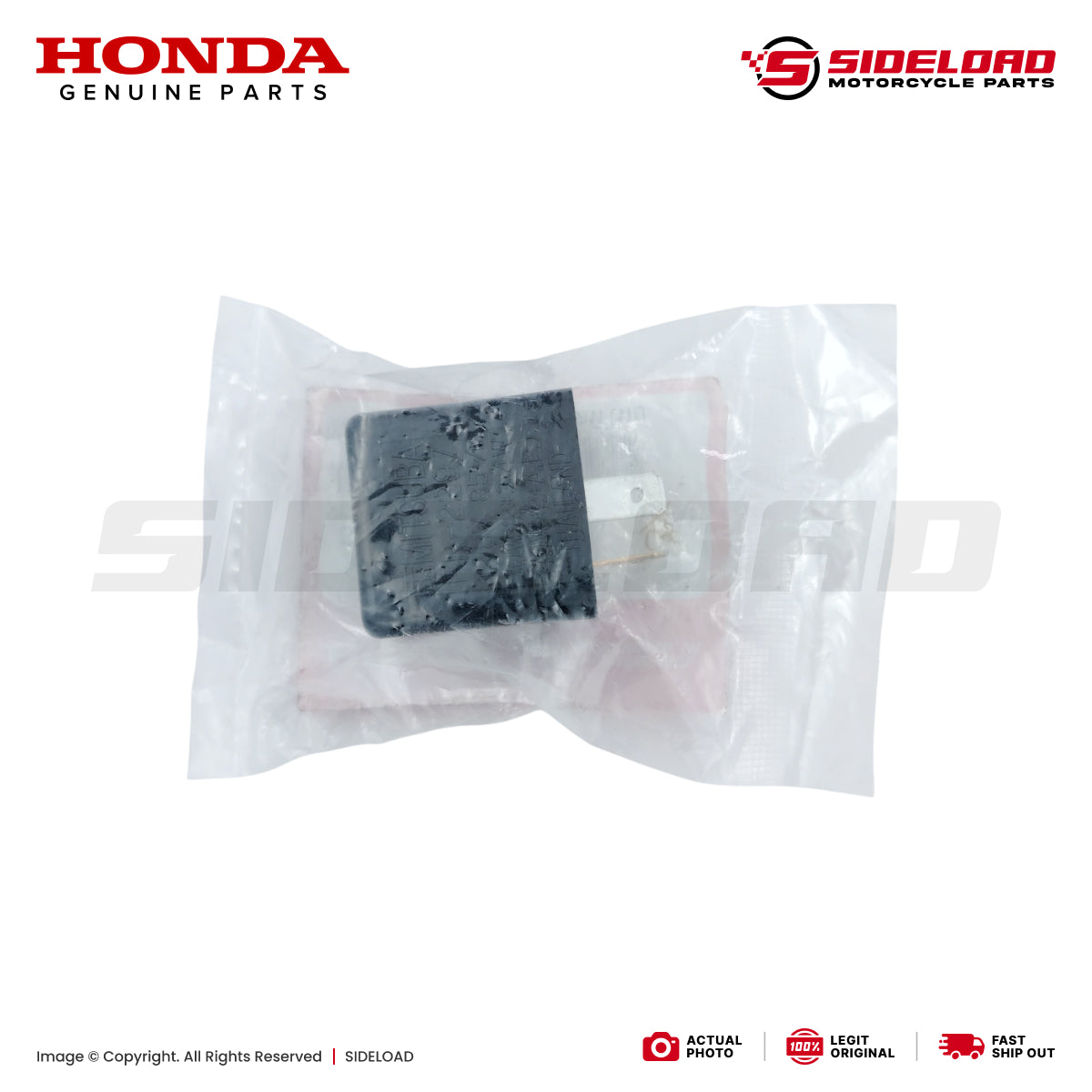 Relay, Flasher - TMX, XRM 125, RS 125, Universal - Honda Genuine (38301-GN5-801)