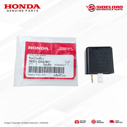 Relay, Flasher - TMX, XRM 125, RS 125, Universal - Honda Genuine (38301-GN5-801)