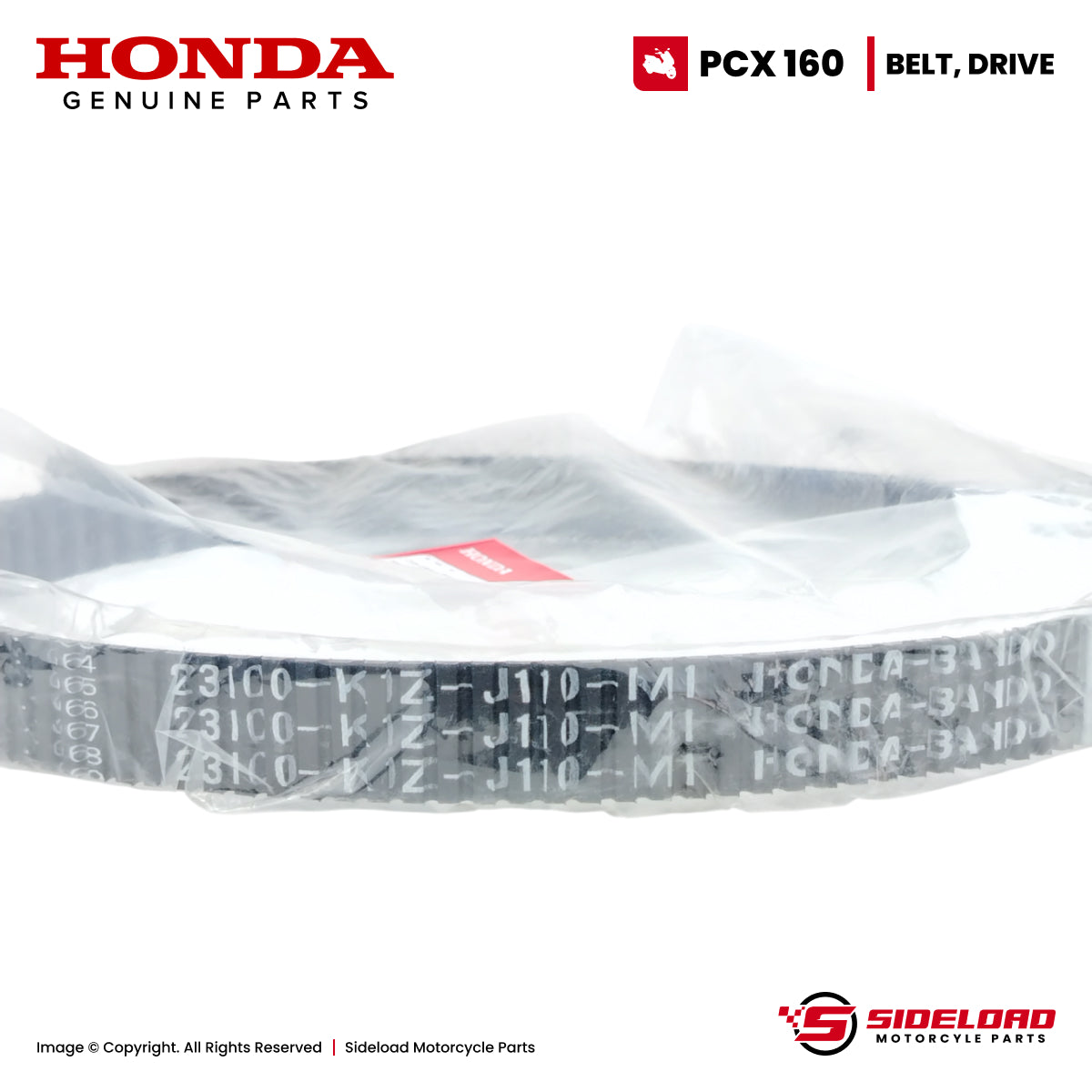 Belt, Drive - PCX 160 /  ADV 160 - Honda Genuine (23100-K1Z-J11)