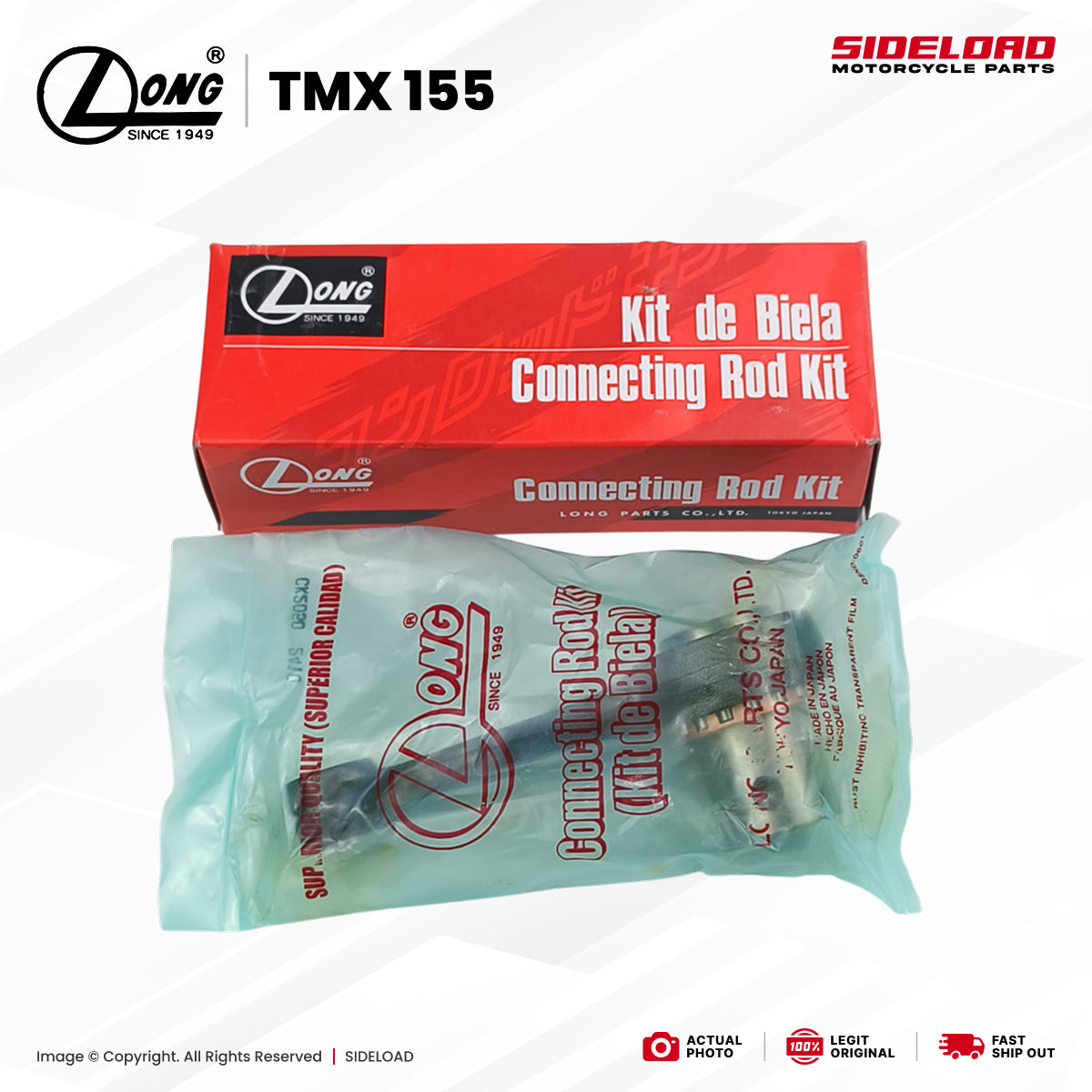 Connecting Rod Kit - TMX 155 - Long