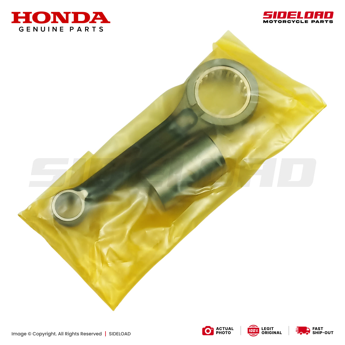 Rod Kit, Connecting - Wave 125, XRM 125 - Honda Genuine (06381-KPH-900)