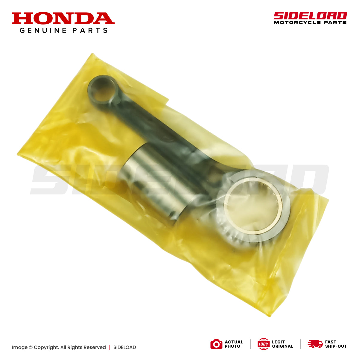 Rod Kit, Connecting - Wave 125, XRM 125 - Honda Genuine (06381-KPH-900)