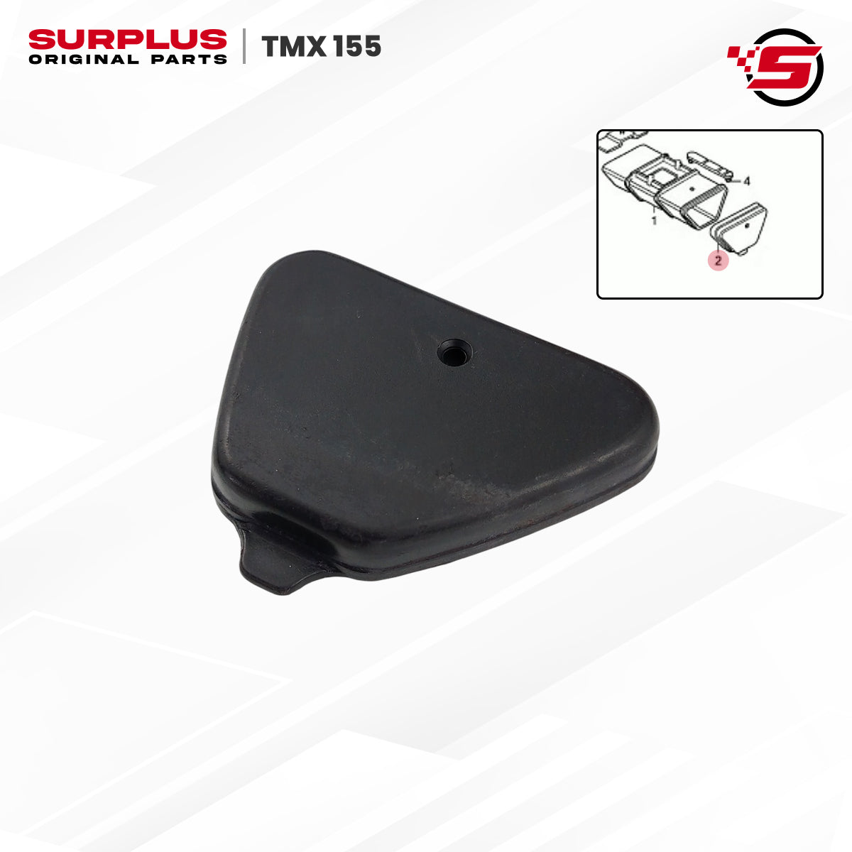 Cap, Tool Box - TMX 155 - Surplus Original (83502-115-010)