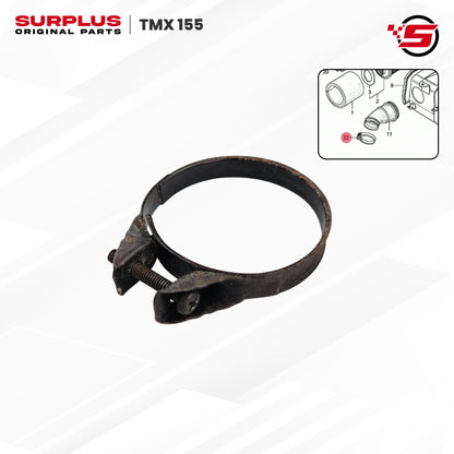 Clamp, Air Cleaner Connecting Tube - TMX 155 - Surplus Original (95018-46250)