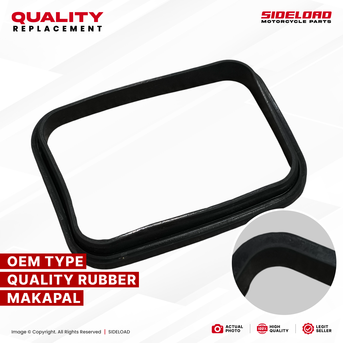 Speedometer Rubber - TMX 155 - Quality Replacement