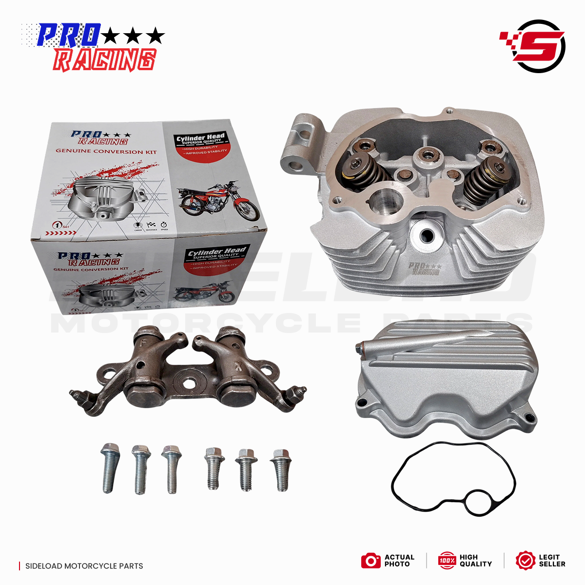 210cc Conversion Kit Brusko - TMX 155 125, Rusi, Skygo, Euro, Motoposh, etc. - Pro Racing (FREE Shipping)