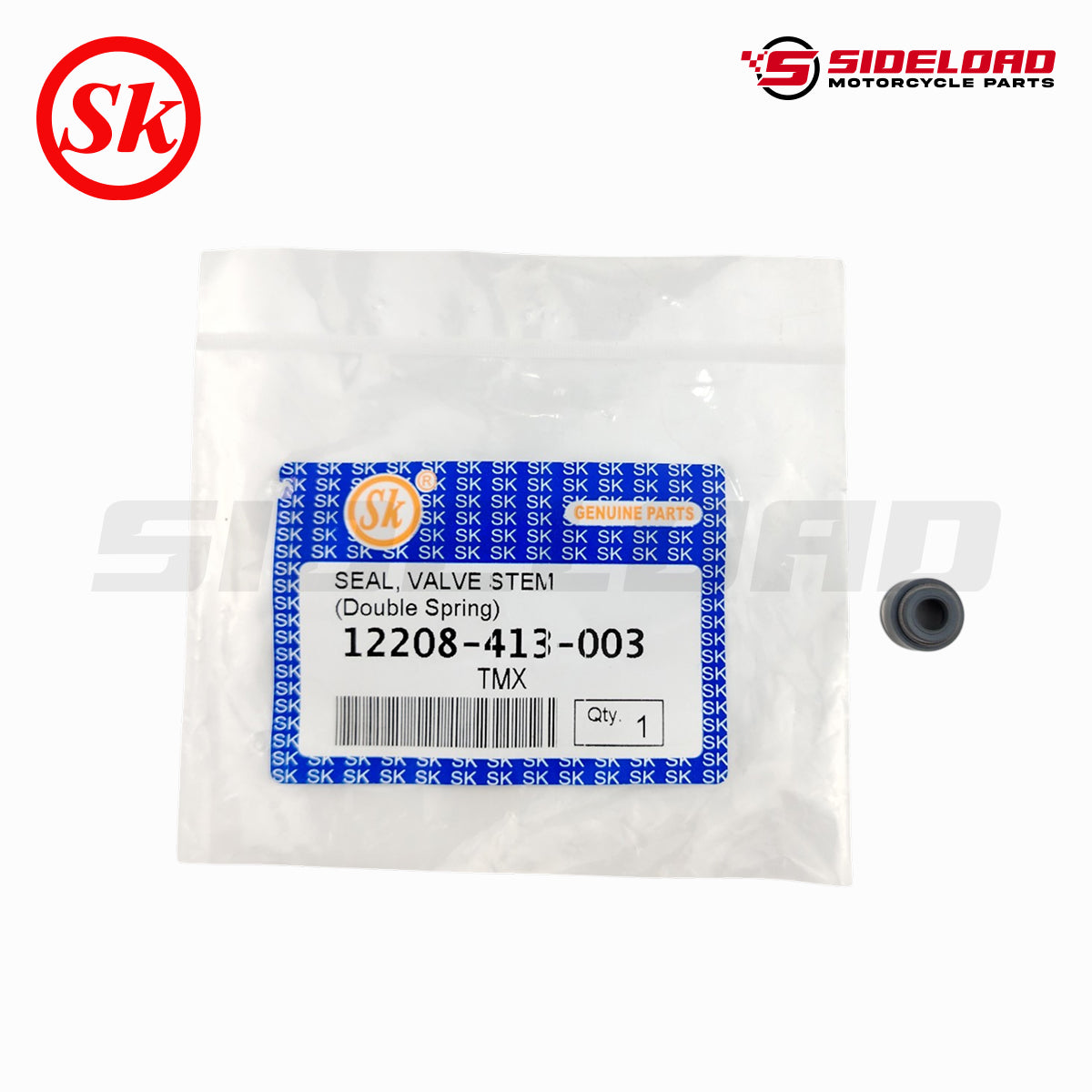 Seal, Valve Stem - TMX 155, 125 Alpha, Rusi TC, Euro DH, Skygo Wizard, Universal - SK