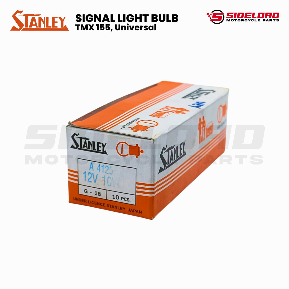 Bulb, Signal Light - 10W - G18 - TMX 155, Universal - Stanley