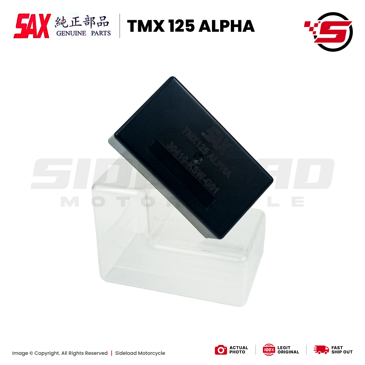 CDI Unit - TMX 125 Alpha - SAX Taiwan