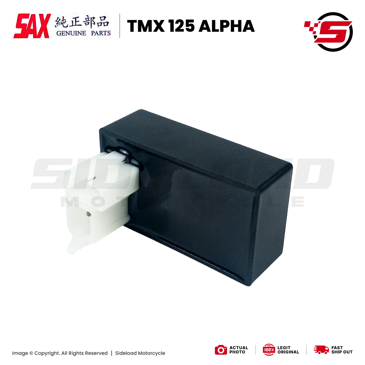 CDI Unit - TMX 125 Alpha - SAX Taiwan